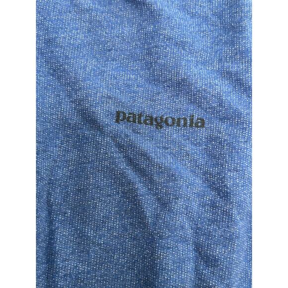 Patagonia Men's Blue Organic Cotton Raglan Sleeve Pullover Sweatshirt Size M - Picture 3 of 10